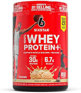 Sixstar 100 Whey Protein Plus Vanilla Cream 1 81 Lbs 821 G